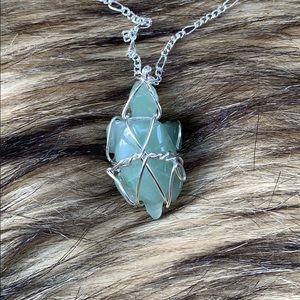 Turtle Amazonite Crystal Necklace